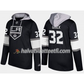 Miesten NHL Los Angeles Kings Jonathan Quick 32 N001 Pullover Hooded Sweatshirt